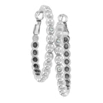 Brighton Twinkle Granulation Large Hoop Earrings - Juli's Wearable Art