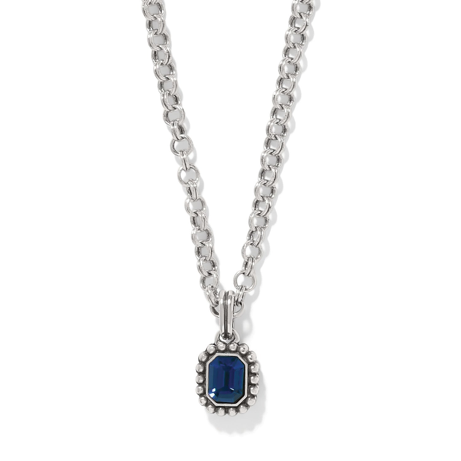 Brighton Twinkle Luxe Blue Necklace | Silver-Blue