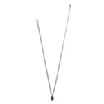 Brighton Twinkle Luxe Blue Necklace | Silver-Blue - Juli's Wearable Art