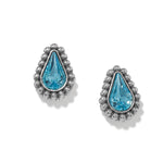 Brighton Twinkle Luxe Teardrop Post Earrings - Juli's Wearable Art