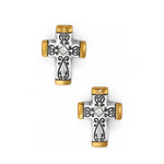 Brighton Venezia Cross Post Earrings - Juli's Wearable Art