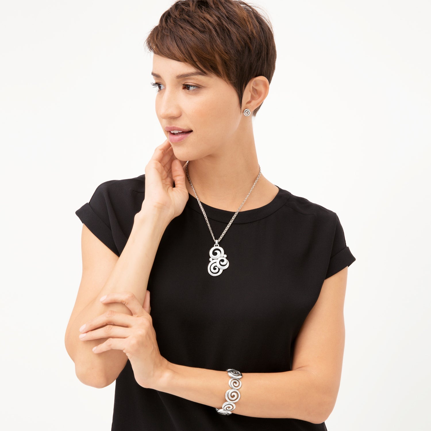 Brighton Vertigo Hinged Bangle - Juli's Wearable Art