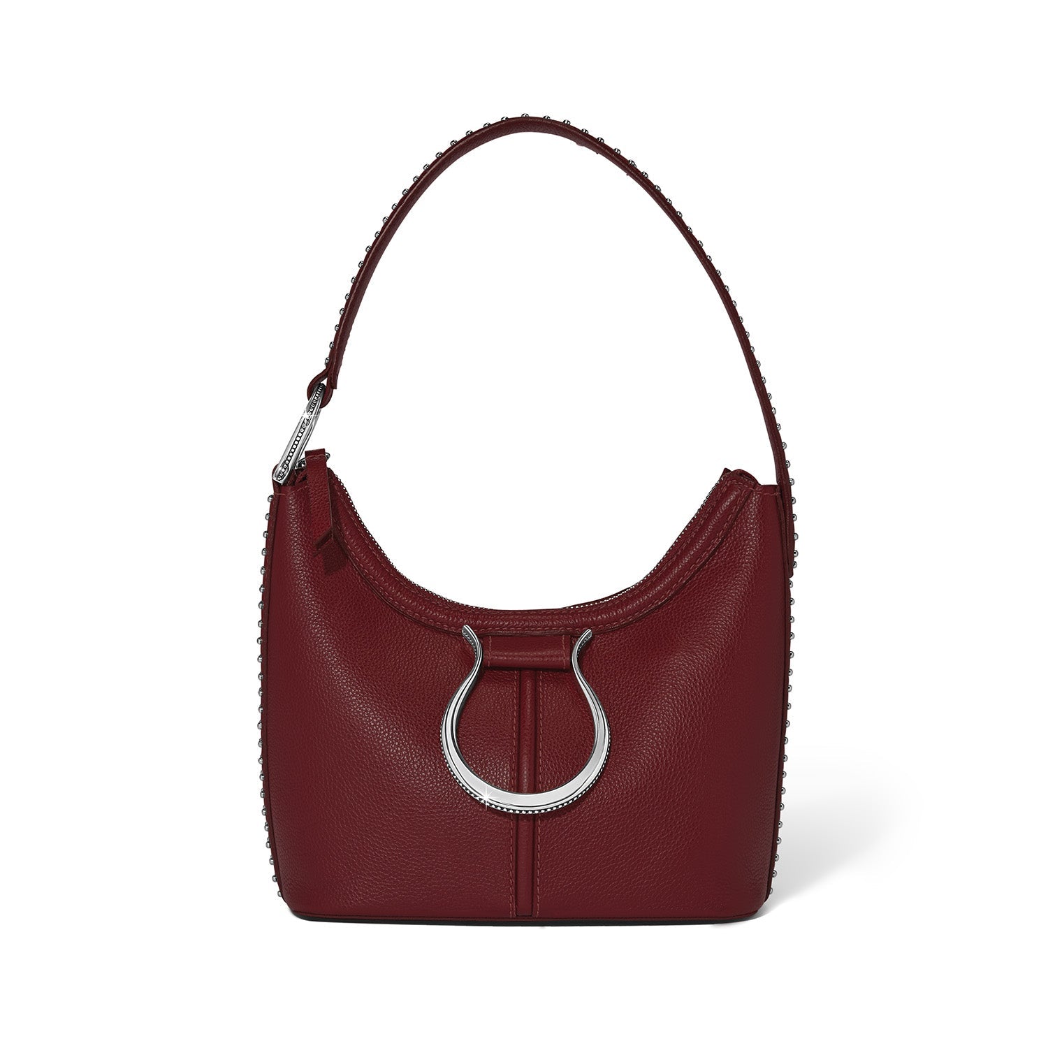 Brighton Wes Small Shoulder Bag | Garnet