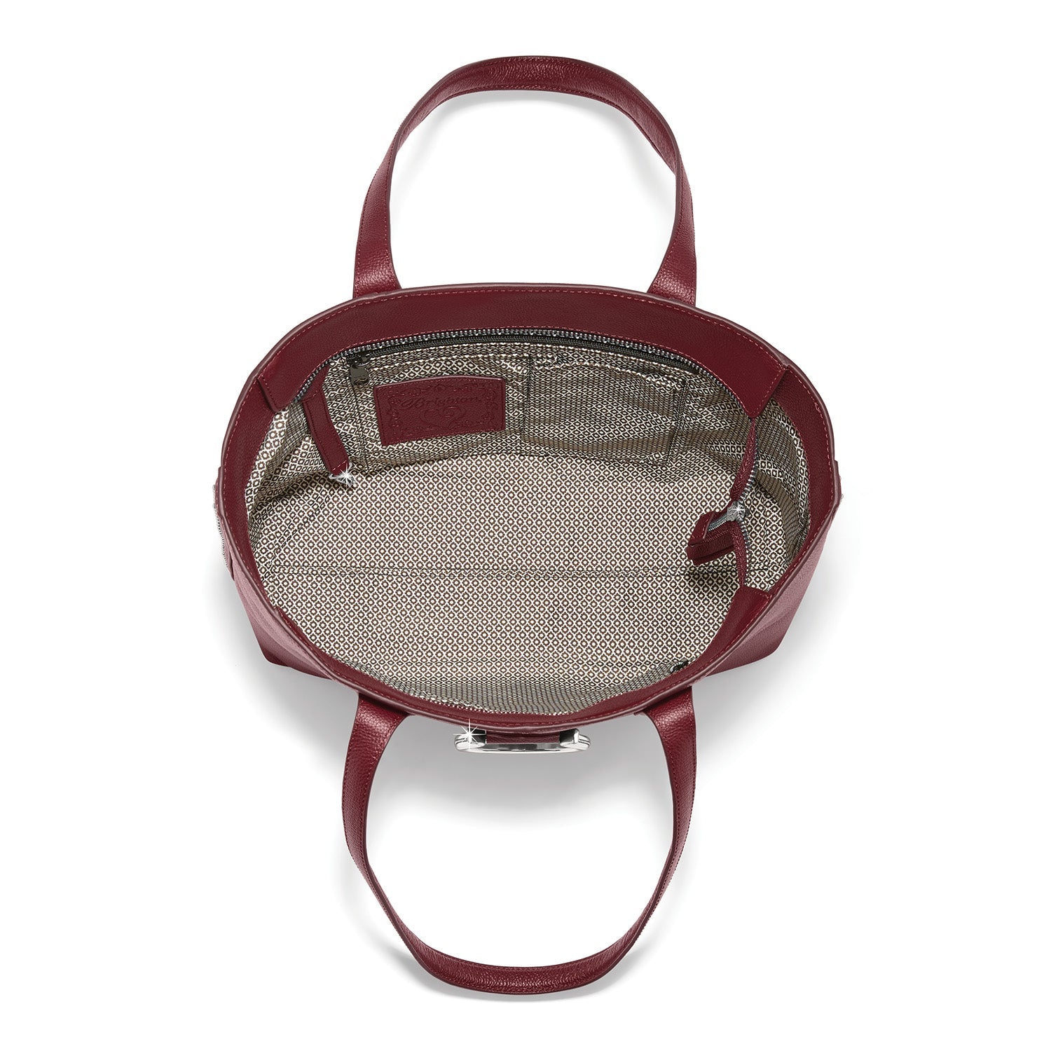 Brighton Wesley Tote - Garnet - Juli's Wearable Art