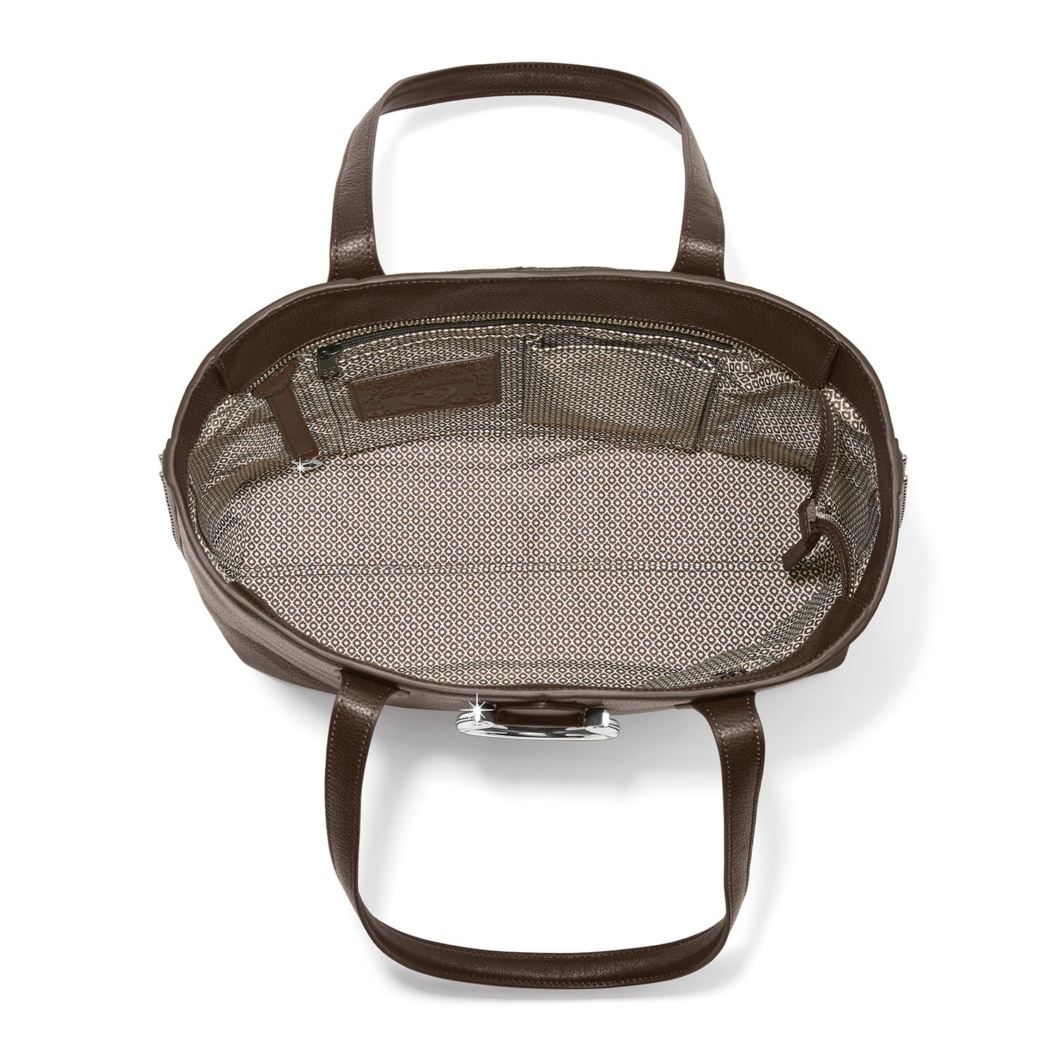 Brighton Wesley Tote in Cocoa Tobacco Brown - Juli's Wearable Art