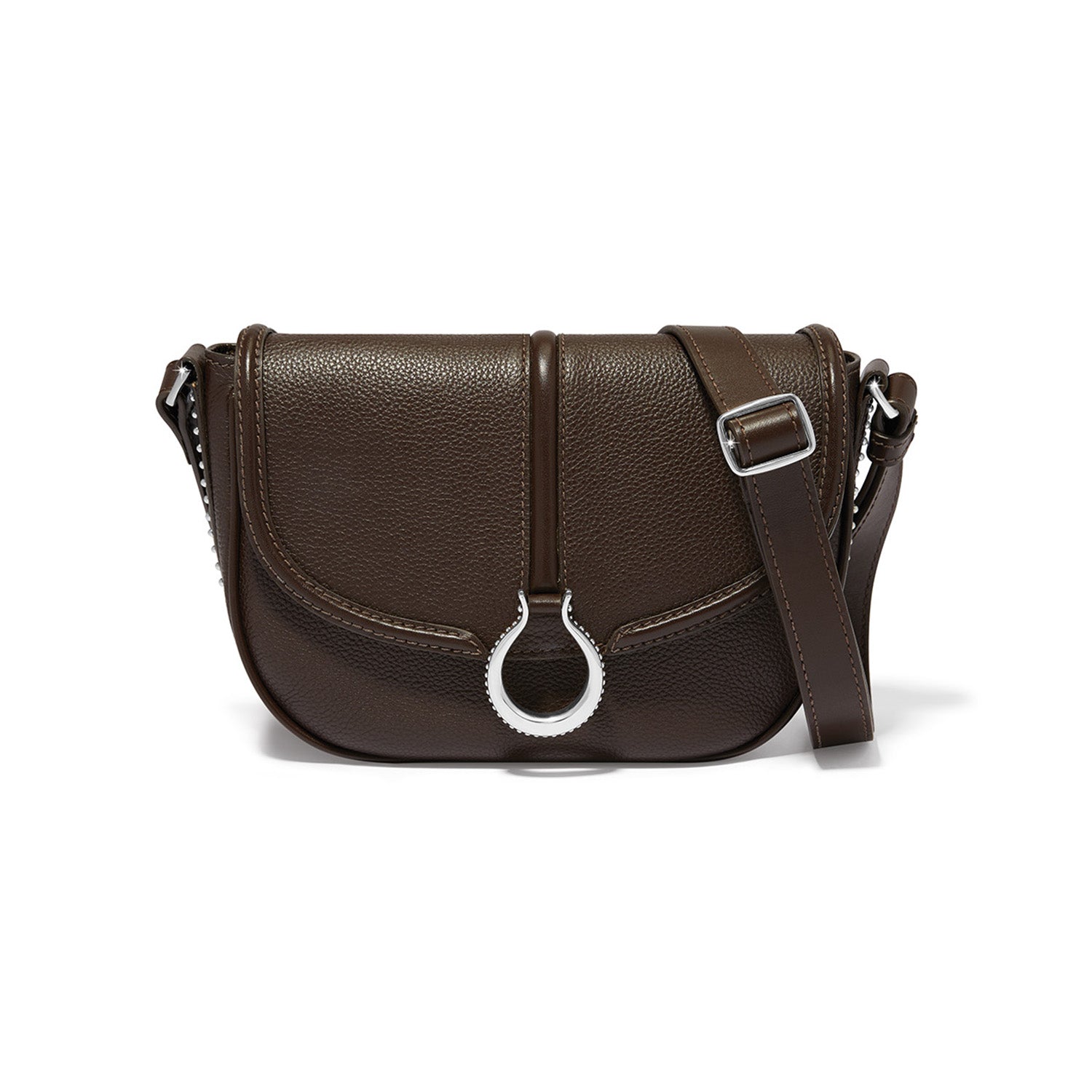 Brighton Weston Saddlebag in Cocoa Tobacco - Juli's Wearable Art