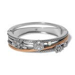 Brighton Winter Romance Hinged Bangle Bracelet - Juli's Wearable Art
