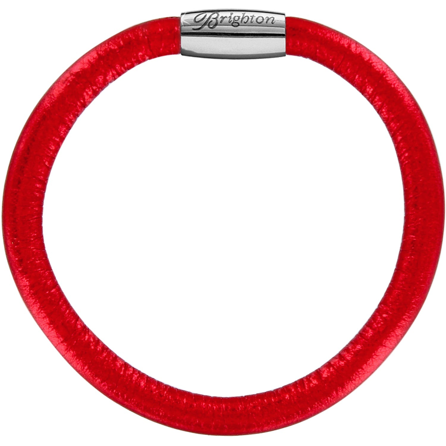 Brighton Woodstock Metallic Single Bracelet – Metallic Red - Juli's Wearable Art