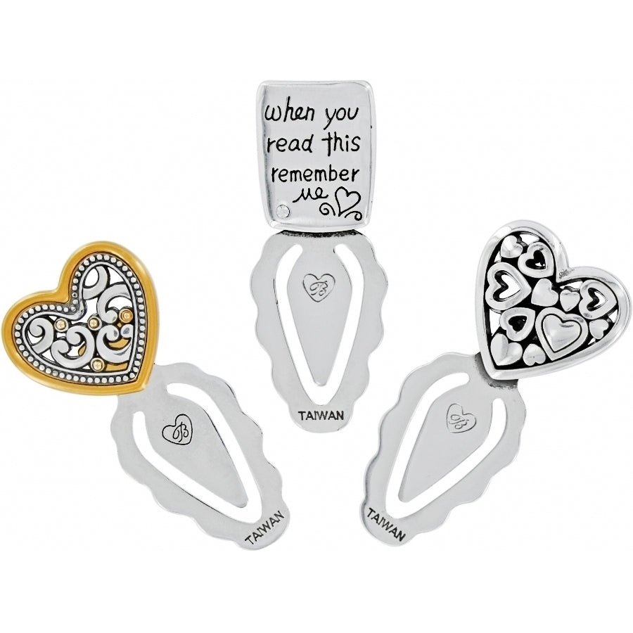 Brighton World Of Hearts Bookmark Set