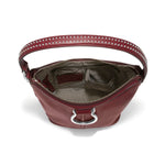 Brighton Wyatt Shoulderbag - Garnet - Juli's Wearable Art