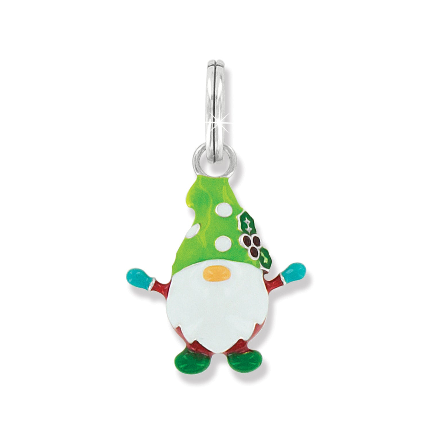 Brighton Yuletide Gnome Charm - Juli's Wearable Art