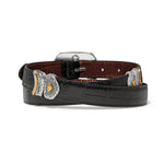 BrightonMarcus Two - Tone Reversible Belt | Black + Peanut - Juli's Wearable Art