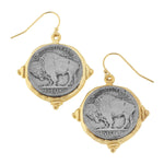 Buffalo Nickel Earrings - Juli's Wearable Art