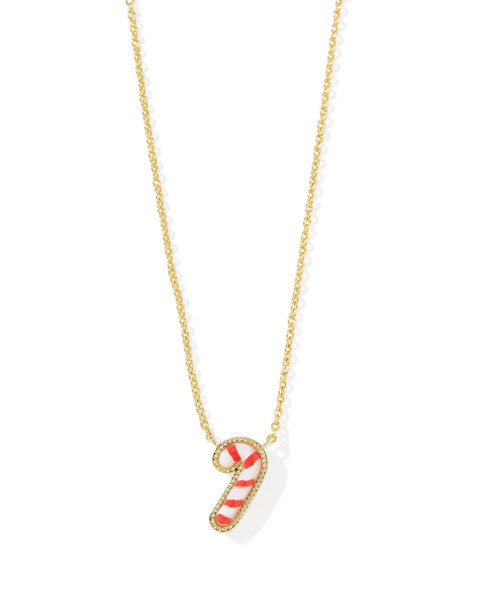 Kendra Scott Candy Cane Short Pendant Necklace