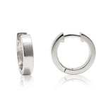 CAI Band Chunky Plain Huggie Hoop Earrings - Juli's Wearable Art