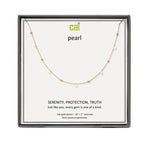CAI Gold Satellite Gemstone Necklaces - Juli's Wearable Art