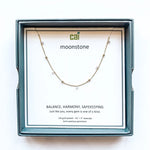 CAI Silver Satellite Gemstone Necklaces - Juli's Wearable Art