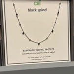 CAI Silver Satellite Gemstone Necklaces - Juli's Wearable Art