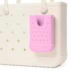 Call Me Bogg | Bogg® Bag Phone Holder | Sweet Treats | Pink Taffy - Juli's Wearable Art