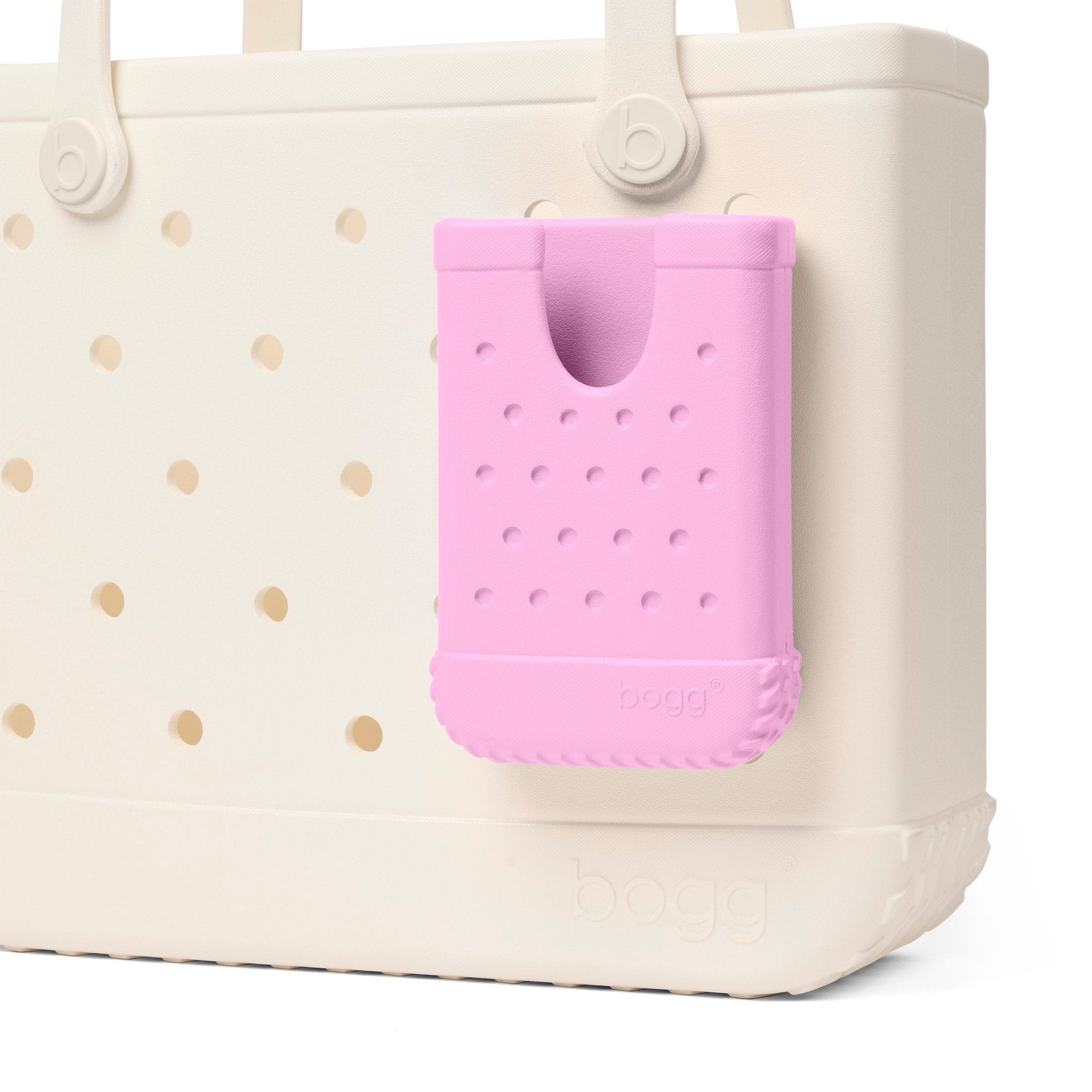 Call Me Bogg | Bogg® Bag Phone Holder | Sweet Treats | Pink Taffy - Juli's Wearable Art