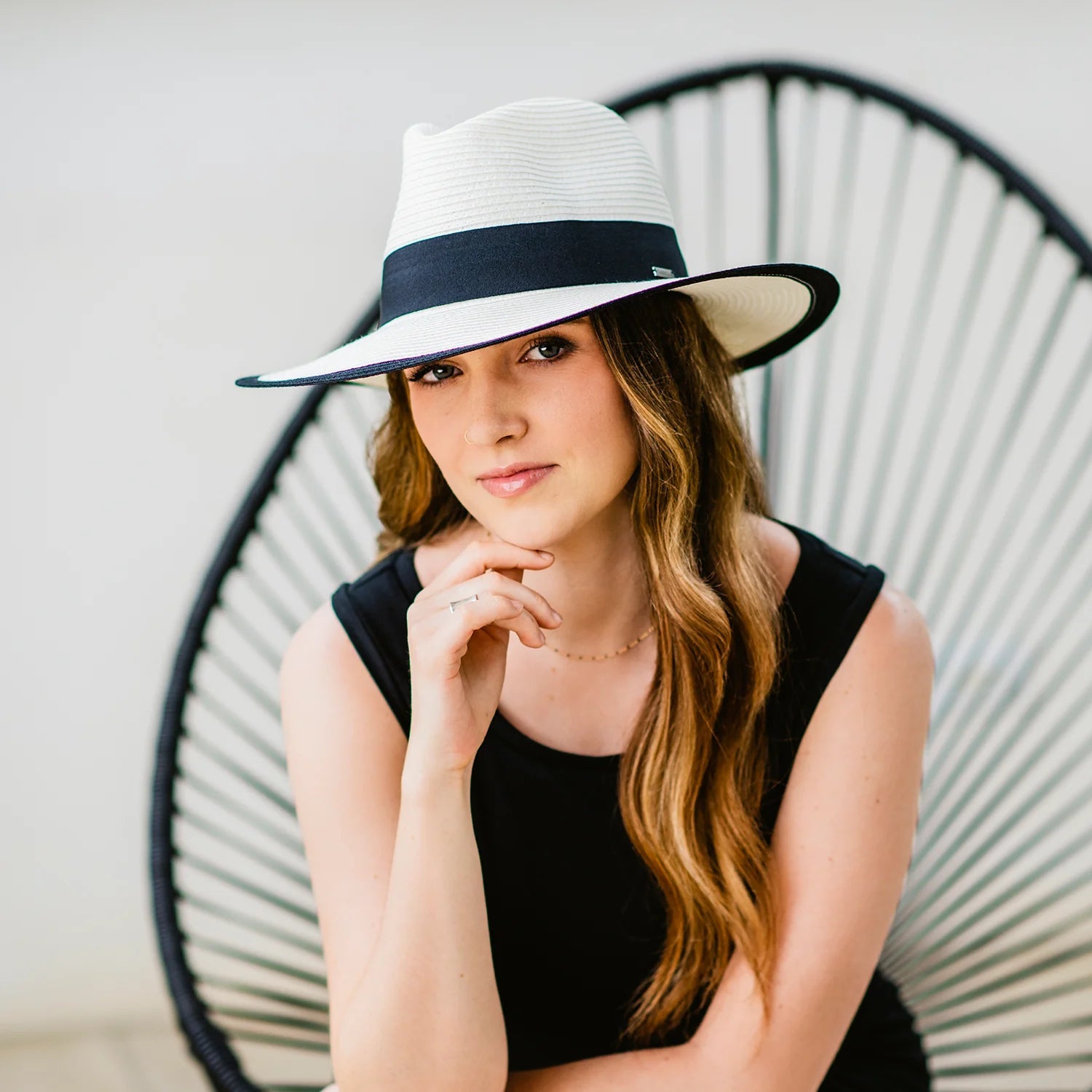 Carkella Lauren Sun Hat - Ivory - Juli's Wearable Art