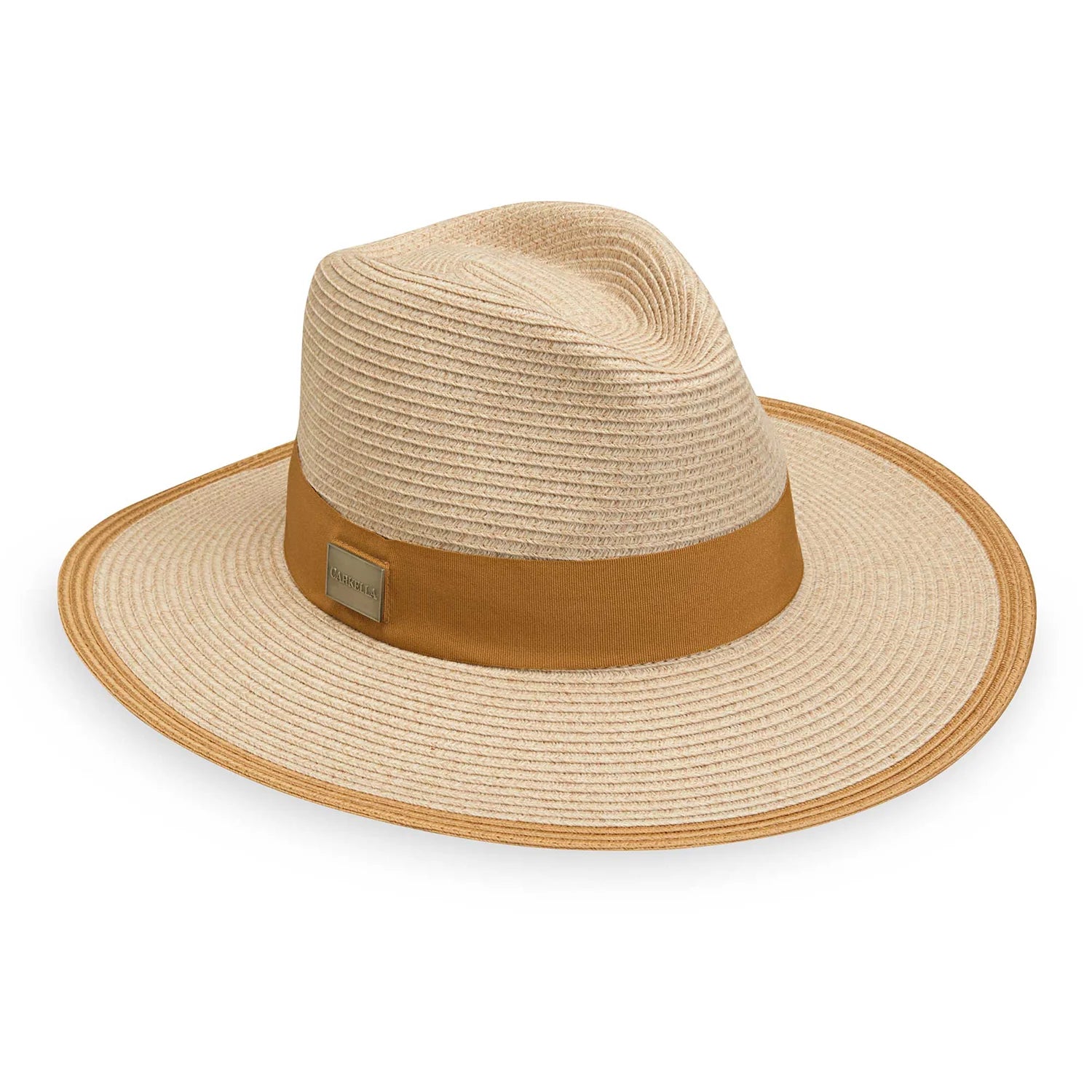 Carkella Lauren Sun Hat - Mixed Camel - Juli's Wearable Art