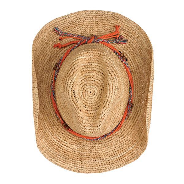 Catalina Cowboy Sun Hat - Natural - Juli's Wearable Art