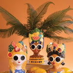 Ceramic Ladies in Fruit Hats Vases | Set of 3 - Juli's Wearable Art