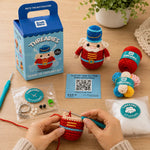 Christmas Crochet Kit For Beginners | Fritz the Nutcracker - Juli's Wearable Art