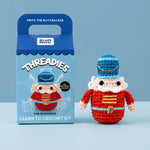 Christmas Crochet Kit For Beginners | Fritz the Nutcracker - Juli's Wearable Art