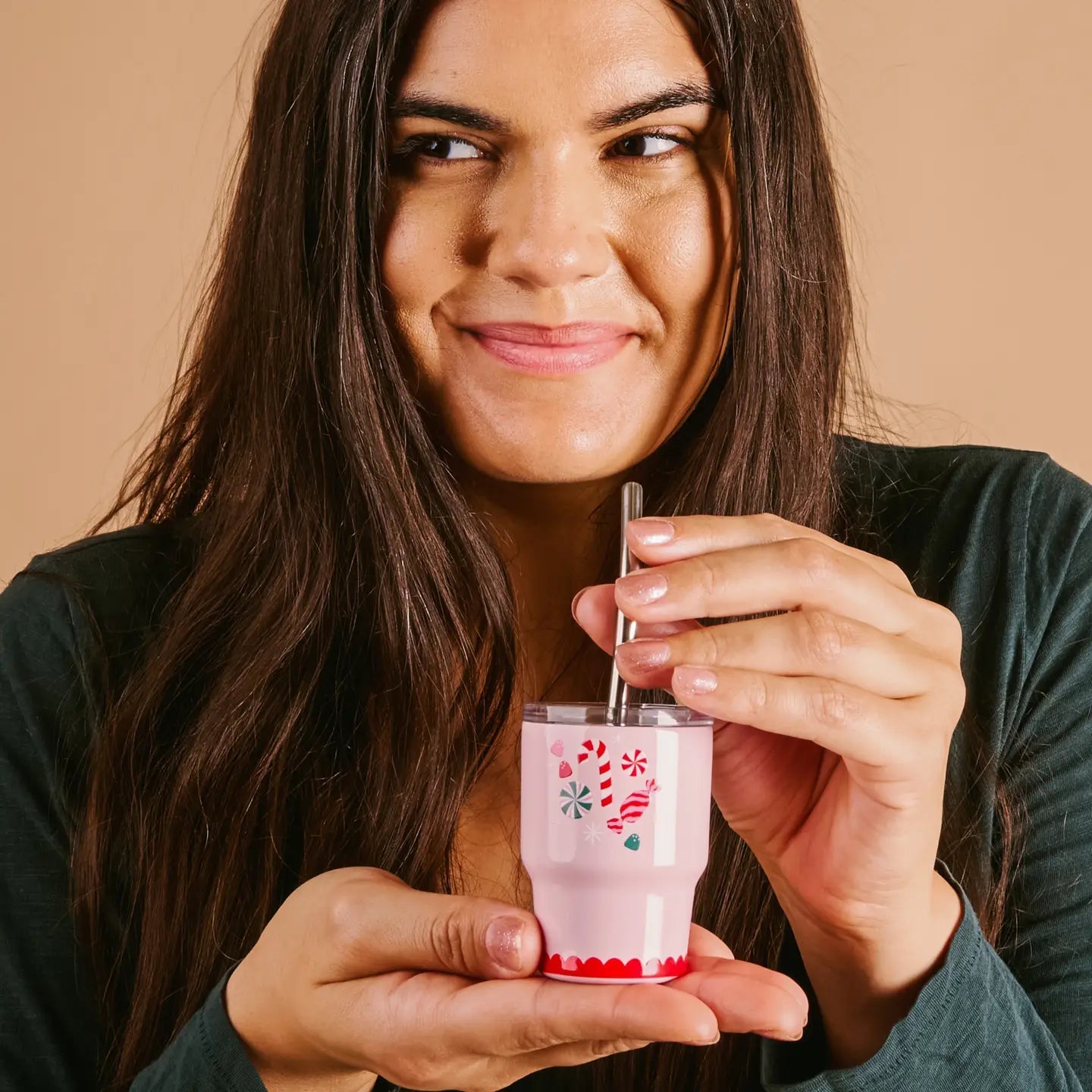 Christmas Theme 2 oz Tiny Tumblers - Juli's Wearable Art