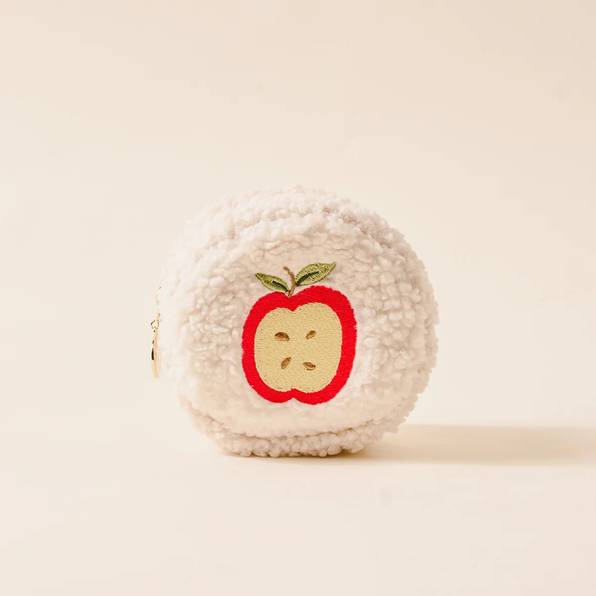 Circle - Apple Teddy Pouch - Juli's Wearable Art