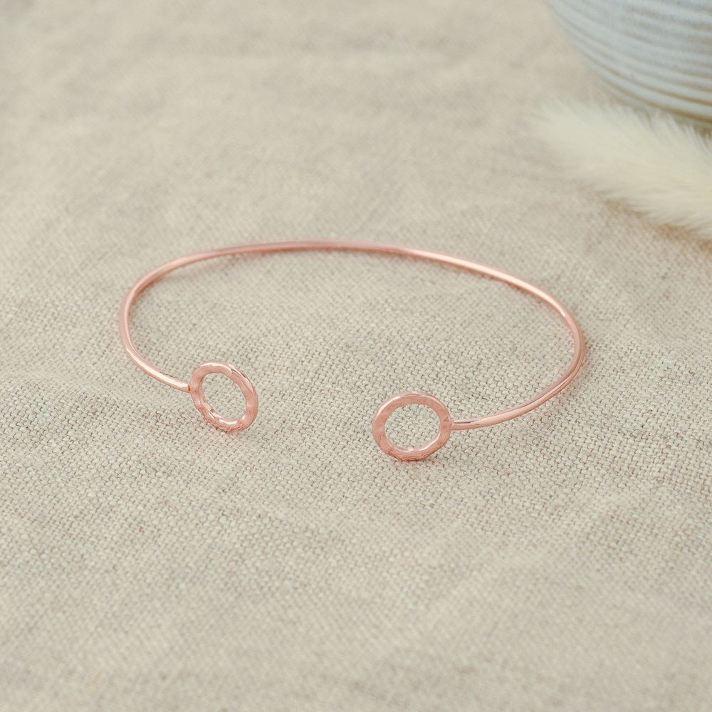 Circle GeoChic Cuffs - Juli's Wearable Art