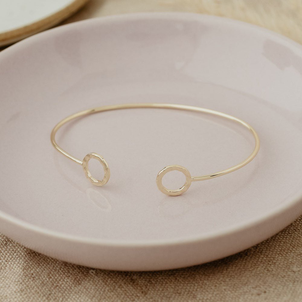 Circle GeoChic Cuffs - Juli's Wearable Art