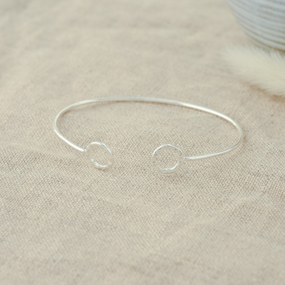 Circle GeoChic Cuffs - Juli's Wearable Art