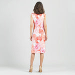 Clara Sunwoo Butter Knit - Side Slit Midi Dress - Sunset Petals - Juli's Wearable Art