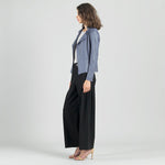 Clara Sunwoo Liquid Leather™ Signature Jacket - Charcoal Gray - Juli's Wearable Art