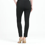 Clara Sunwoo Rayon - Ponte Knit - Straight Leg Pocket Pant - Black - Juli's Wearable Art