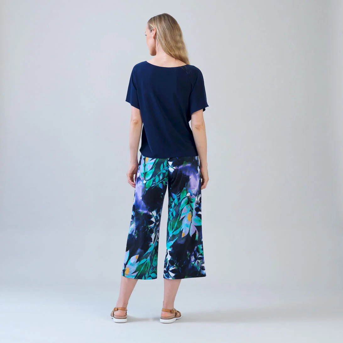 Clara Sunwoo Signature Modern Gaucho Pant - | Floral Dream - Juli's Wearable Art