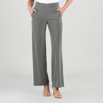 Clara Sunwoo Signature Wide Leg Pocket Pant | Olive - Juli's Wearable Art