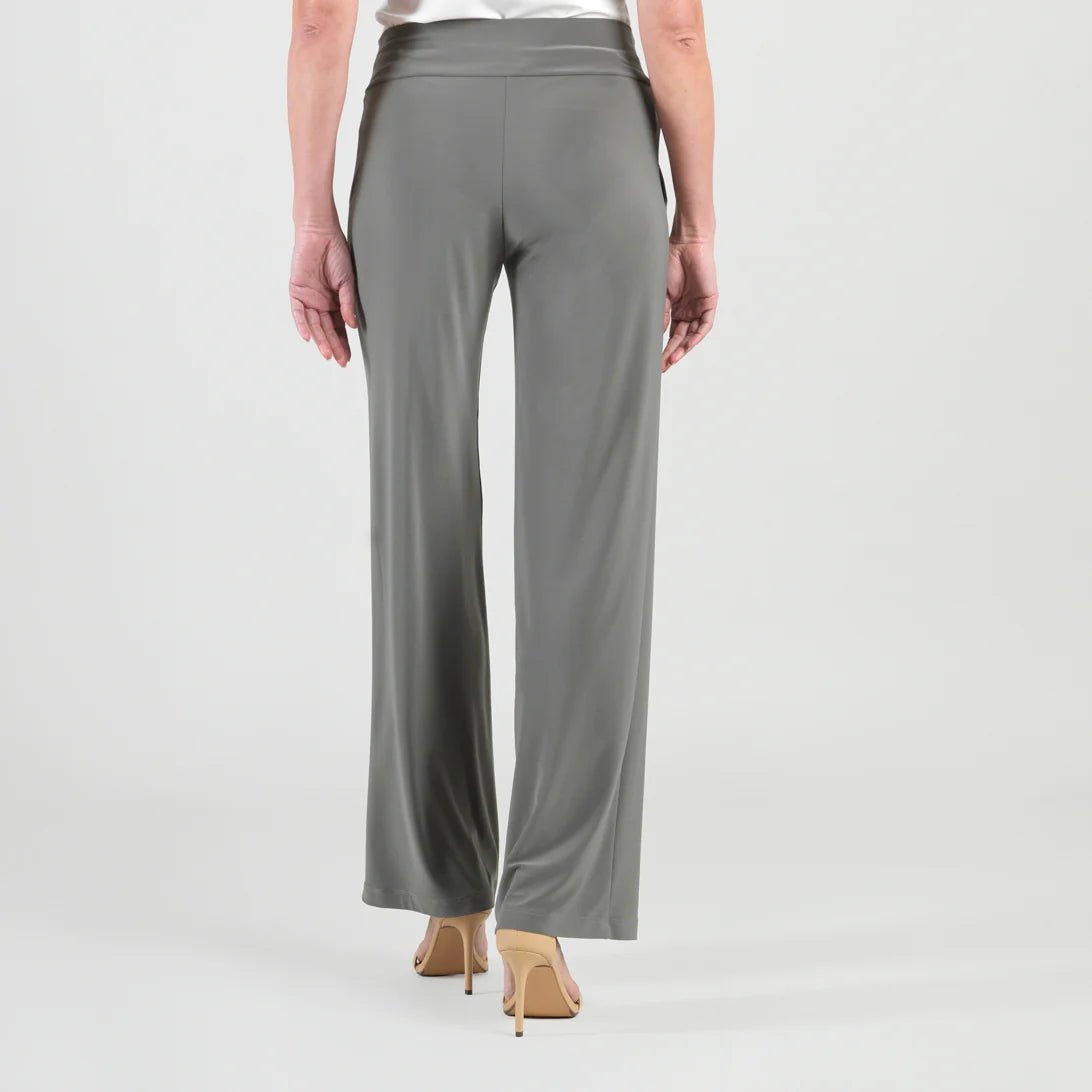 Clara Sunwoo Signature Wide Leg Pocket Pant | Olive - Juli's Wearable Art