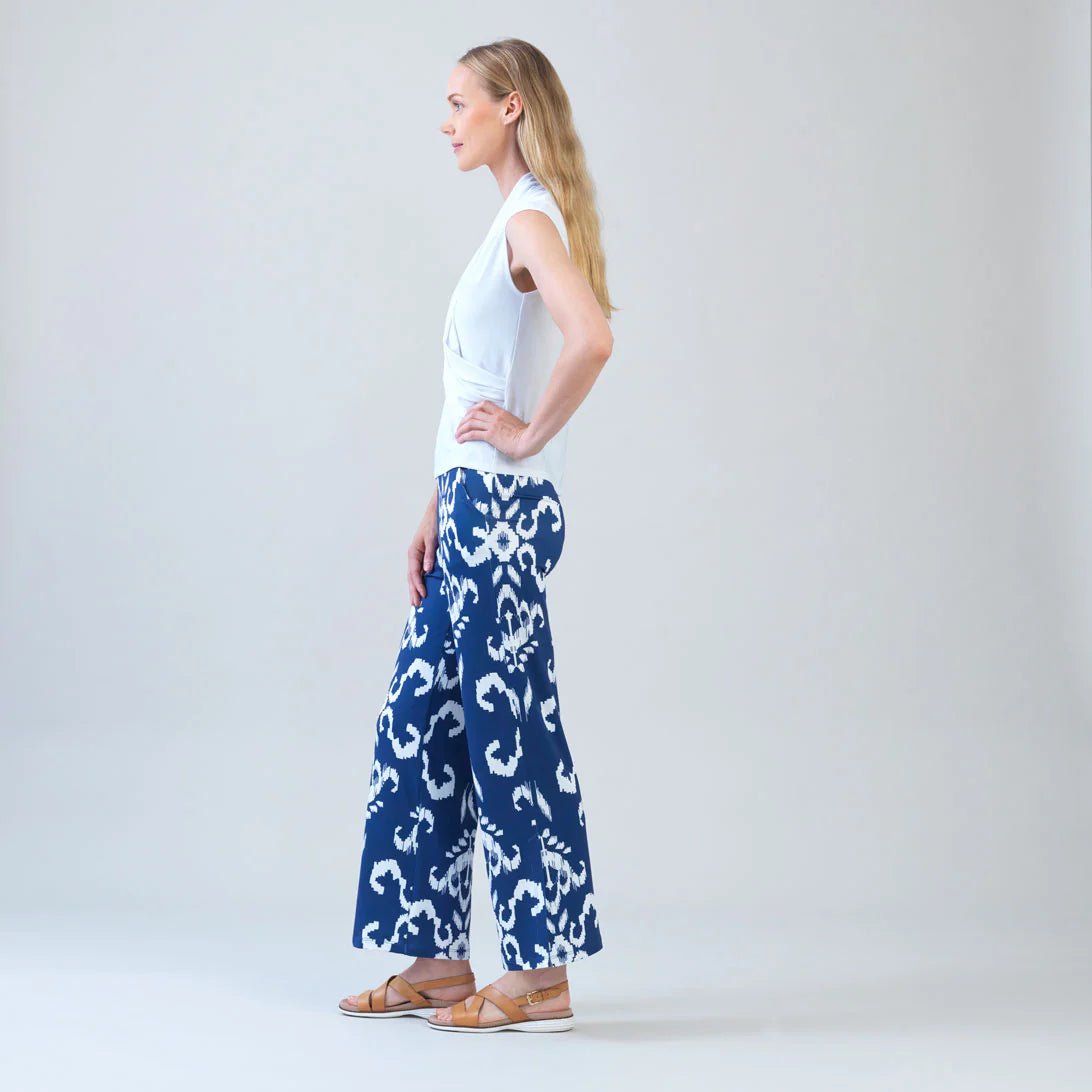 Clara Sunwoo Surplice Crossover Top | White - Juli's Wearable Art