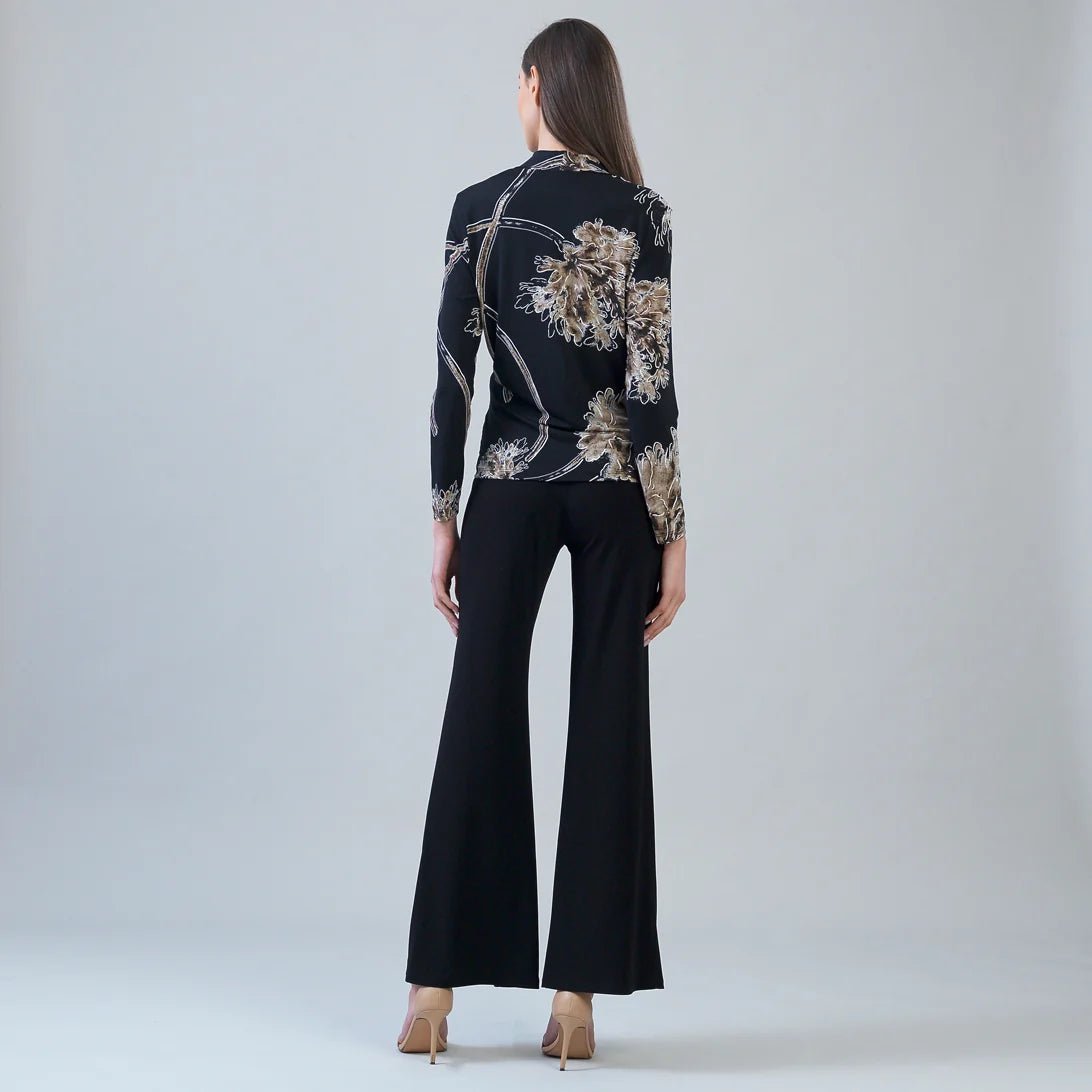 Clara Sunwoo Textured Surplice Crossover Top | Mum Blossom - Juli's Wearable Art