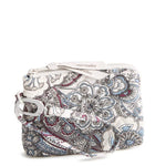 Clip & Zip Wristlet in Premium Cotton | Neutral Rhapsody - Juli's Wearable Art