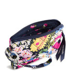Clip & Zip Wristlet| Premium Cotton | Poppy Fields - Juli's Wearable Art