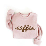 Coffee Puff Graphic Sweatshirt - Juli's Wearable Art