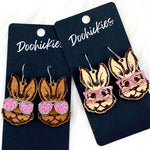 Cool Bunnies - Easter Earrings - Juli's Wearable Art