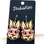 Cool Bunnies - Easter Earrings - Juli's Wearable Art