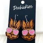 Cool Bunnies - Easter Earrings - Juli's Wearable Art