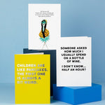 Cool, straight - talking Humor Greeting Cards - Juli's Wearable Art